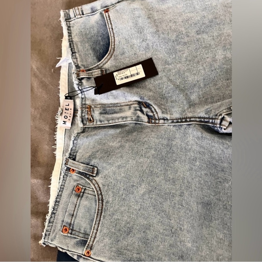 Motel Rocks Frayed Jeans - Picture 2 of 4